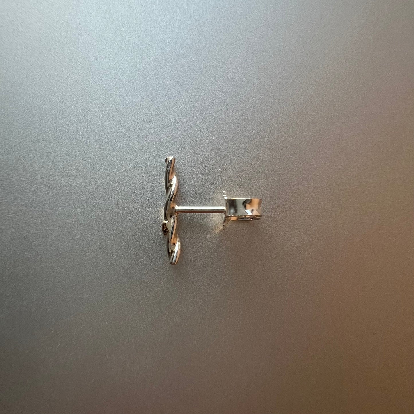 Twist Earring with Ball